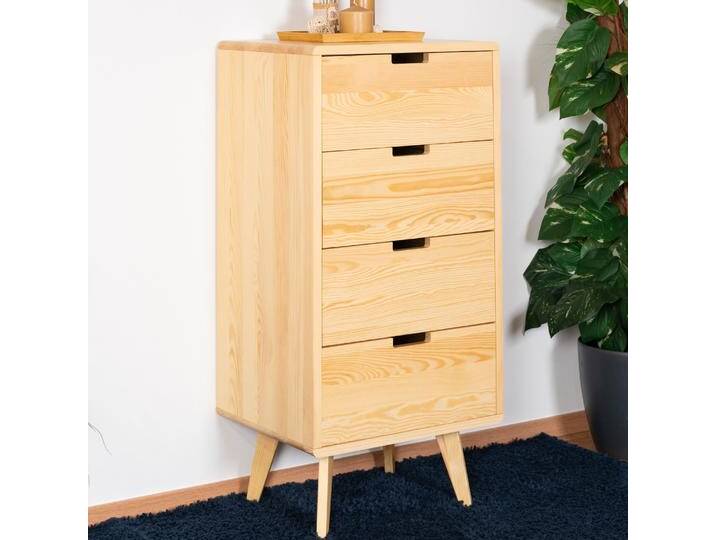 Kommode Kiefer massiv natur Aurornis 29 - Abmessungen: 104 x 50 x 40 cm (H x B x T) von easyMÖBEL