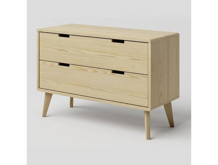 Kommode Kiefer massiv natur Aurornis 31 - Abmessungen: 64 x 96 x 40 cm (H x B x T) von easyMÖBEL