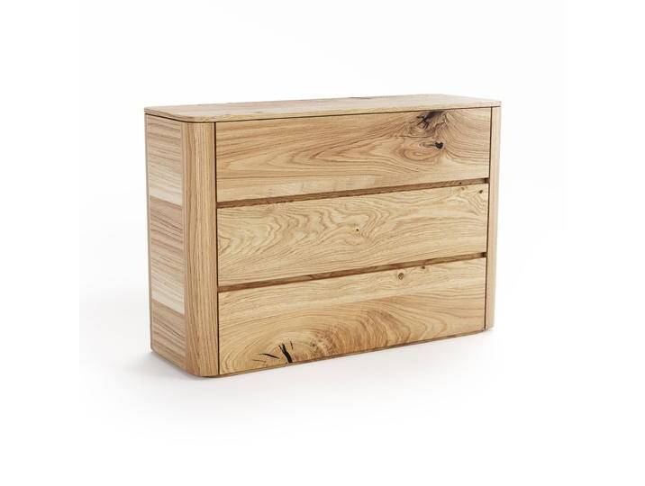 Kommode Massana 05 Eiche massiv geölt - Abmessung: 82 x 120 x 42 (H x B x T) von easyMÖBEL