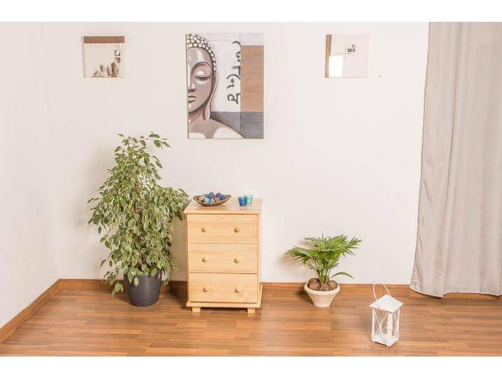 Kommode Massivholz 023 - Abmessung 78 x 55 x 42 cm (H x B x T) von easyMÖBEL