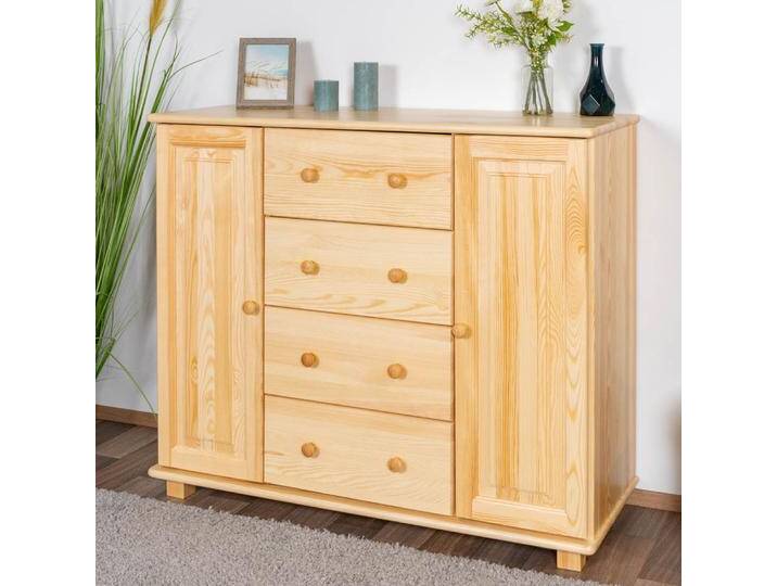 Kommode Massivholz 042 - 100 x 118 x 47 cm (H x B x T) von easyMÖBEL