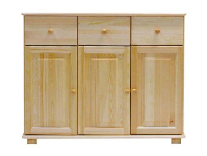 Kommode Massivholz 043 - Abmessung 100 x 118 x 47 cm (H x B x T) von easyMÖBEL