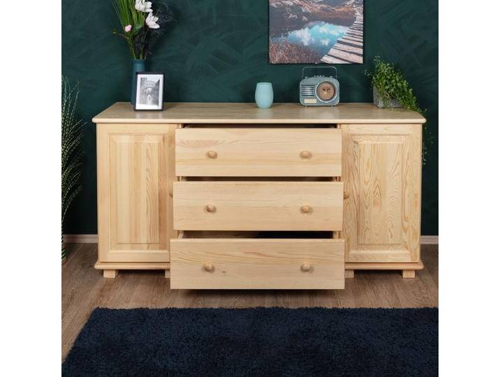 Kommode Massivholz 047 - 78 x 156 x 47 cm (H x B x T) von easyMÖBEL