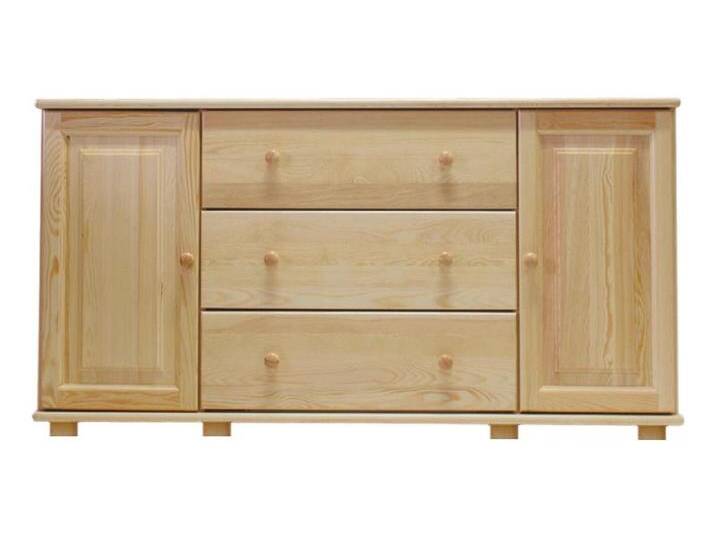 Kommode Massivholz 047 - Abmessung 78 x 156 x 42 cm (H x B x T) von easyMÖBEL