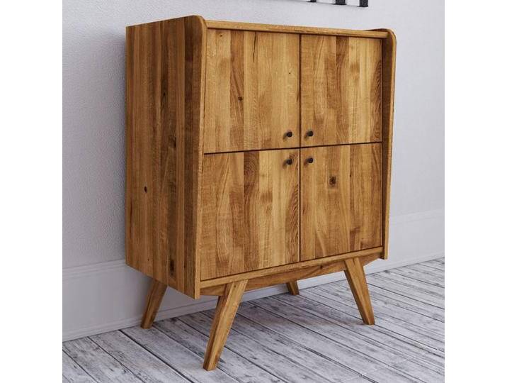 Kommode Otago 18 Wildeiche massiv geölt - Abmessungen: 105 x 80 x 50 cm (H x B x T) von easyMÖBEL