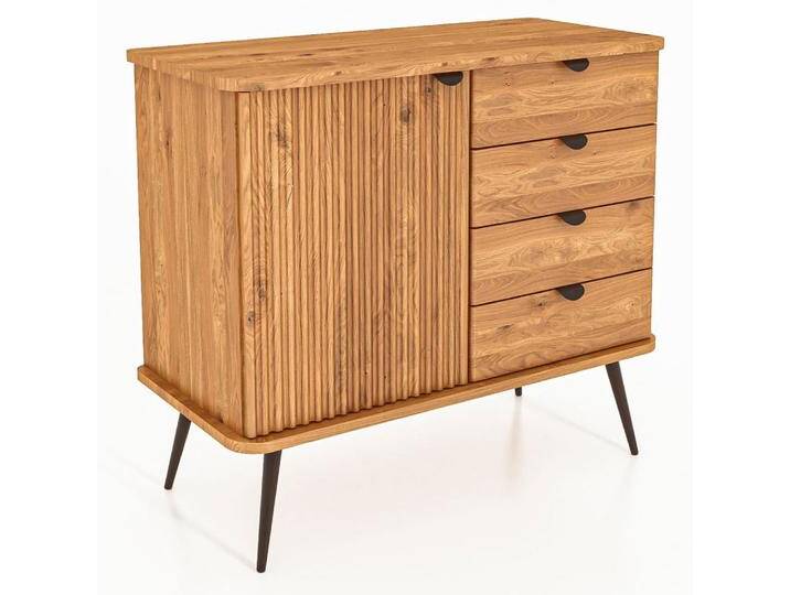 Kommode Rolleston 18 Kernbuche massiv geölt - Abmessungen: 87 x 97 x 46 cm (H x B x T) von easyMÖBEL
