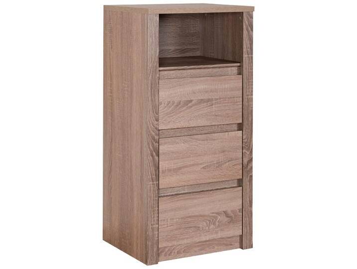 Kommode Selun 21, Farbe: Eiche Trüffel - 103 x 50 x 46 cm (H x B x T) von easyMÖBEL