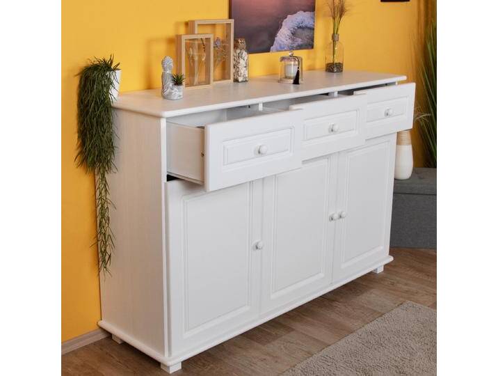 Kommode weiß massiv Kommode weiß massiv von easyMÖBEL