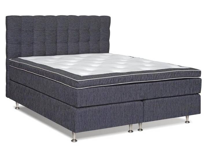 Komplettset Boxspringbett MALDEN, Box: Bonellfederkern, Matratze: Taschenfederkern, Top Matress: Latex - Abmessung: 140 x 200 cm Komplettset Boxspringbett MALDEN, Box: Bonellfederkern, Matratze: Taschenfederkern, Top Matress: Latex - Abmessung: 140 x 200 cm von easyMÖBEL
