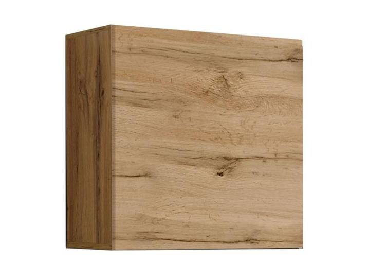 Moderner Hängeschrank Fardalen 12, Farbe: Eiche Wotan - Abmessungen: 60 x 60 x 30 cm (H x B x T), mit zwei Fächern von easyMÖBEL