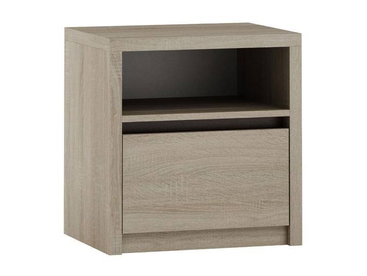 Nachtkommode Popondetta 10 Sonoma Eiche Modernes Design Soft Close 52 x 50 x 38 cm Viel Stauraum von easyMÖBEL