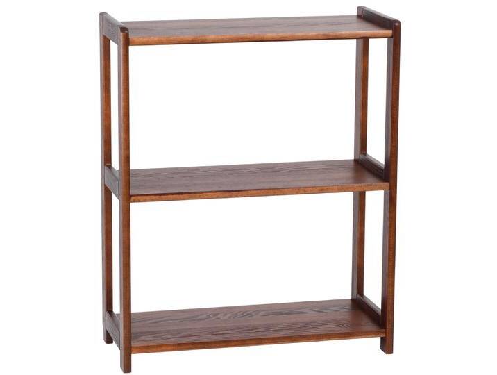 Regal Kiefer massiv Vollholz Nussfarben Junco 57B - 86 x 70 x 30 cm (H x B x T) von easyMÖBEL