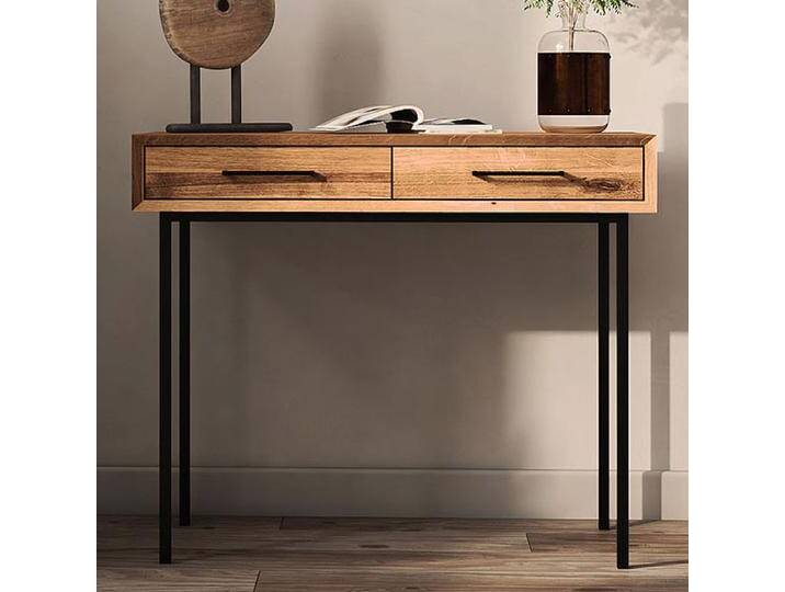 Schminktisch Kumeu 50 Kernbuche massiv geölt - Abmessungen: 80 x 97 x 45 cm (H x B x T) von easyMÖBEL