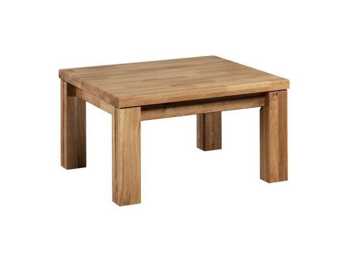 Stabiler Couchtisch aus Eiche massiv Holz Floresta 01, einfaches klares Design, Natur, 75 x 75 x 44 cm, Zeitgemäßer Stil, Oberfläche: geölt / gew Stabiler Couchtisch aus Eiche massiv Holz Floresta 01, einfaches klares Design, Natur, 75 x 75 x 44 cm, Zeitgemäßer Stil, Oberfläche: geölt / gew von easyMÖBEL