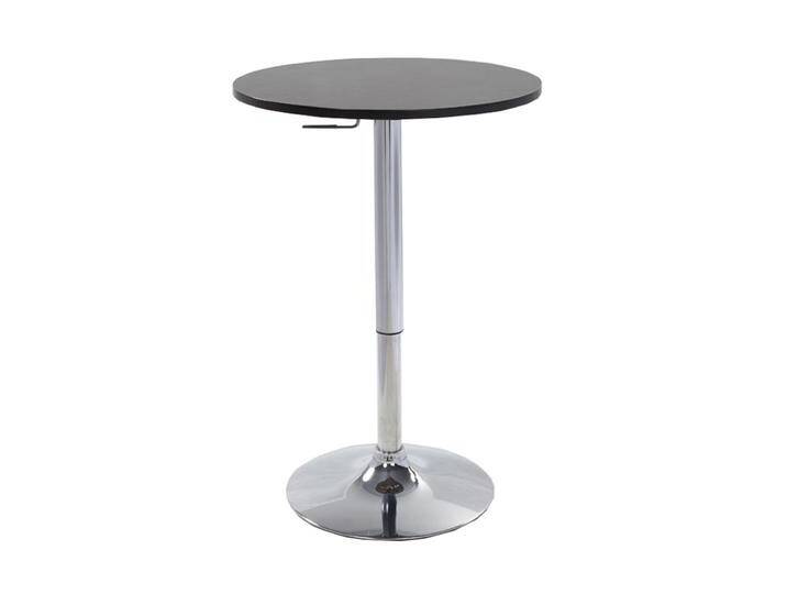 Stehtisch Dano 05, Farbe: Schwarz - Durchmesser: 60 cm von easyMÖBEL