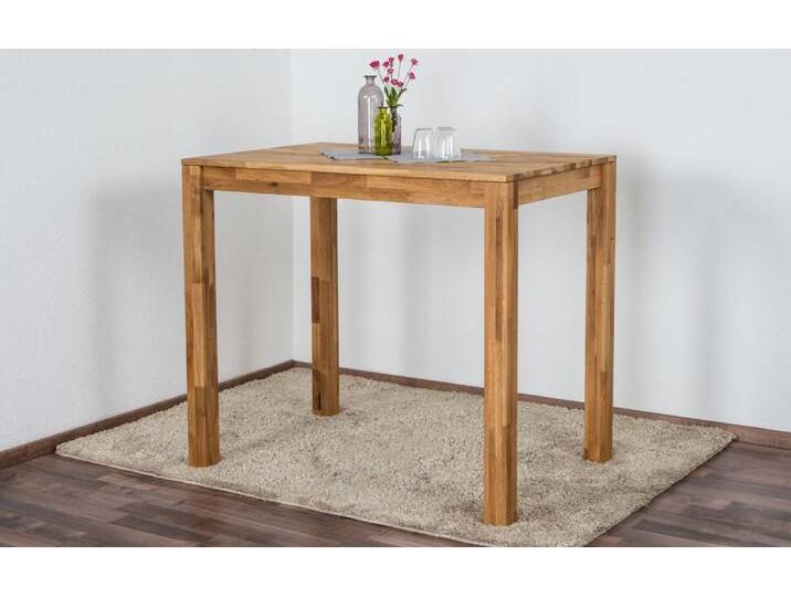 Stehtisch Wooden Nature 119 Eiche massiv - 120 x 80 cm (B x T) von easyMÖBEL