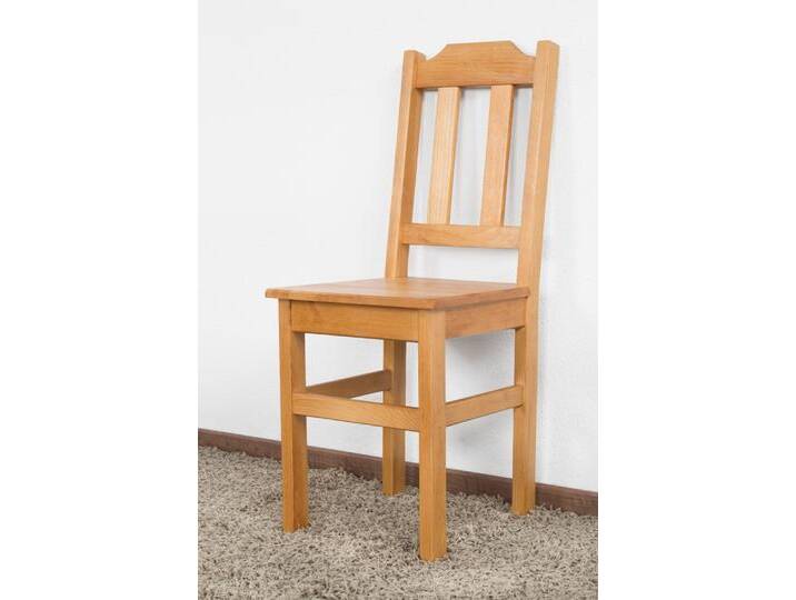 Stuhl Kiefer massiv Vollholz Erlefarben Junco 248 platzsparend & funktional 91 x 35 x 44 cm Massivholz Kiefer Modernes Design von easyMÖBEL