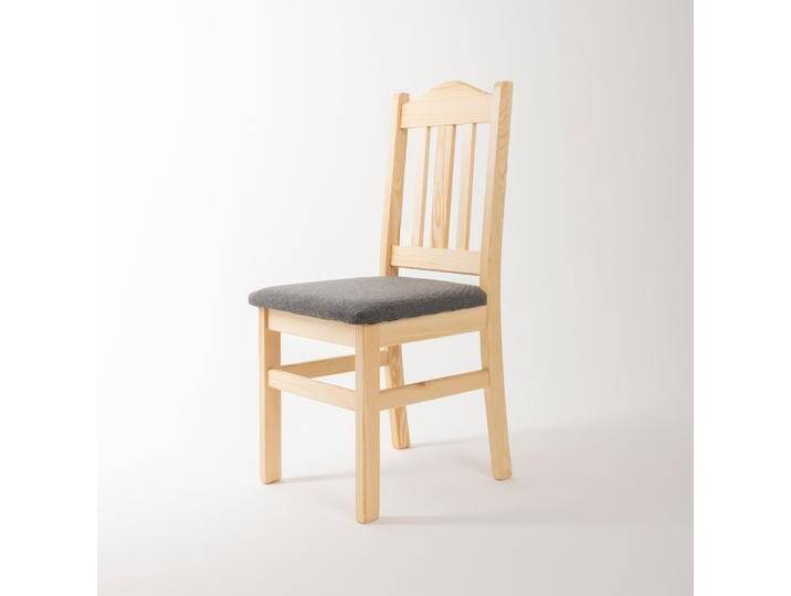 Stuhl Kiefer massiv Vollholz natur 002 - Abmessung 93 x 43 x 45 cm (H x B x T) von easyMÖBEL
