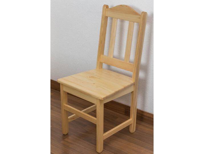 Stuhl Kiefer massiv Vollholz natur Junco 247- Abmessung 95 x 44 x 46 cm von easyMÖBEL