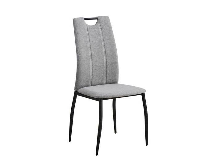 Stuhl Maridi 248, Farbe: Hellgrau - Abmessungen: 97 x 47 x 54 cm (H x B x T) von easyMÖBEL
