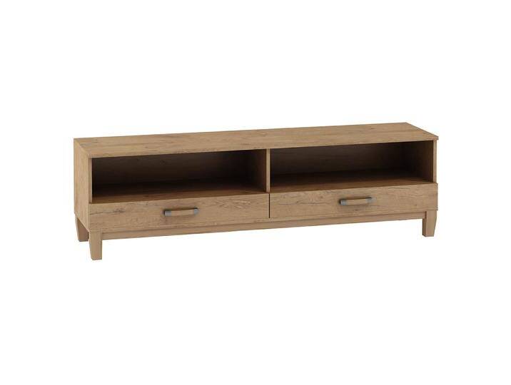 TV-Unterschrank Alotau 08, Farbe: Eiche - Abmessungen: 46 x 160 x 40 cm (H x B x T) von easyMÖBEL