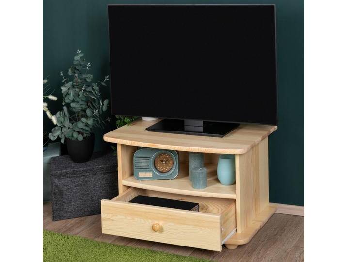 TV-Unterschrank Kiefer massiv Vollholz natur Junco 200 - Abmessung 46 x 72 x 44 cm von easyMÖBEL