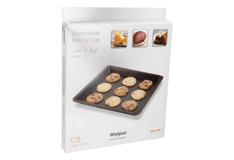 easyPART Montagezubehör Backofen wie Whirlpool 484000008833 Backblech ausziehbar, Backofen / Herd von easyPART