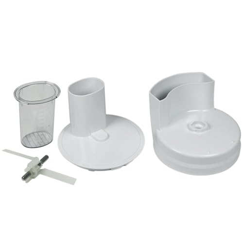 easyPART Kompatibel/Ersatz für BOSCH 00653294 Durchlaufschnitzlergehäuse Set Küchenmaschine Siemens 653294 Gehäuse Gehäusedeckel Becher Mitnehmer passend in MUM4 von easyPART