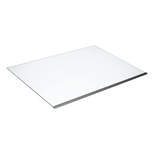 easyPART Kompatibel/Ersatz für Bauknecht 480132101131 Glasplatte mit Leiste 490x341mm für Gemüsefach KühlGefrierKombination von easyPART