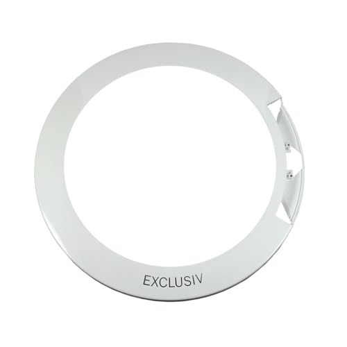 easyPART Kompatibel/Ersatz für Bosch 00663824 Türring außen Ring Bullauge weiß Kunststoff Waschmaschine Frontlader Siemens passend VarioPerfect ExclusivMaxx Edition25 wm14 wae28 wae24 wfx14 wae32 von easyPART