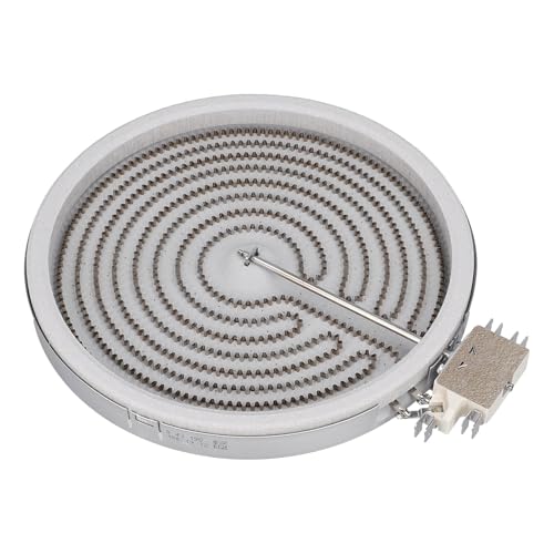 easyPART Kompatibel/Ersatz für EGO 10.51113.038 Strahlheizkörper Einkreis Glaskeramikkochfeld 2200W Ø 210mm 1051113038 HiLight-Heizkörper mit Temperaturmelder passend Bosch Siemens 00674278 Constructa von easyPART