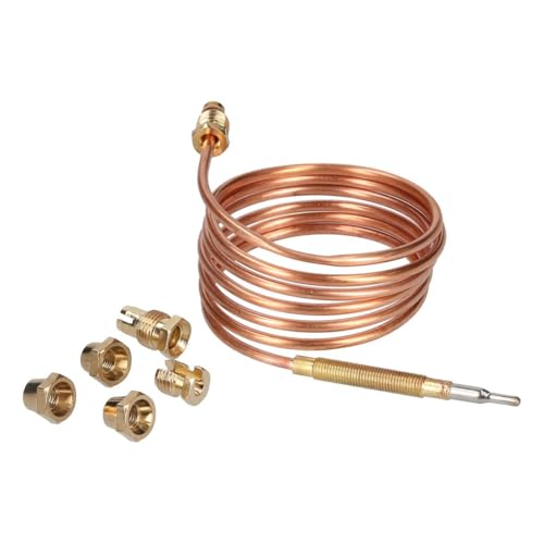 easyPART Kompatibel/Ersatz für EUROPART 10029744 UNIVERSAL Thermoelement Thermoelektrische Zündsicherung 1200 mm mit Adaptern für Gasgrill Gasherd Gas Backofen Heizgerät Gaskessel Therme easyPART Kompatibel/Ersatz für EUROPART 10029744 UNIVERSAL Thermoelement Thermoelektrische Zündsicherung 1200 mm mit Adaptern für Gasgrill Gasherd Gas Backofen Heizgerät Gaskessel Therme von easyPART
