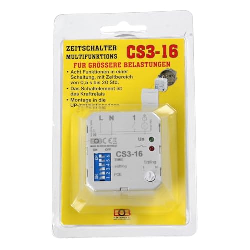 easyPART Kompatibel/Ersatz für EUROPART 10072700 Zeitschalter Unterputz CS3-16 für Licht Ventilator in Bad Treppenhaus von easyPART