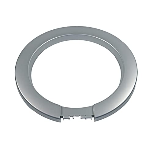 easyPART Kompatibel/Ersatz für Electrolux 110825210/5 Türring außen Kunststoff Ring Bullauge silber Waschmaschine Frontlader AEG 1108252105 passend Husqvarna Privileg Zanker ln79 w1000 w1050 p5050 von easyPART