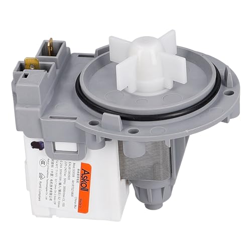 easyPART Kompatibel/Ersatz für LG Electronics EAU61383505 Ablaufpumpe Laugenpumpe Magnettechnik Entleerungspumpe Schumtzwasserpumpe Pumpe 30W Askoll Solo Pumpenmotor Schraubenbefestigung Waschmaschine von easyPART