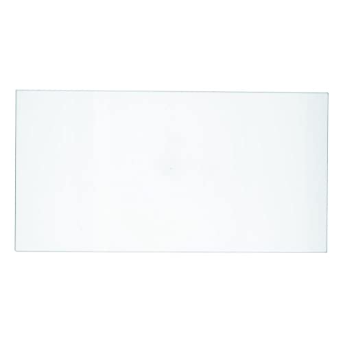 easyPART Kompatibel/Ersatz für LIEBHERR 7271680 Glasplatte Abdeckplatte Glasabdeckung Glasscheibe Einlageboden Einlegeboden Innenraumablage Scheibe Glasboden Boden Platte 410x210mm Gefrierschrank von easyPART