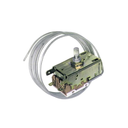 easyPART Kompatibel/Ersatz für RANCO K50P6073002 Thermostat Kühlthermostat Flaschenkühlschränke Gewerbe-Backwarenkühlschränke K59-P6073 1200mm Kapillarrohr 2x4,8mm AMP kompatibel mit Liebherr 6151099 von easyPART