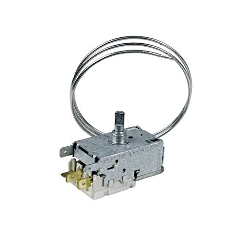 easyPART Kompatibel/Ersatz für RANCO K59-L1942-500 Thermostat Kühlschrank 650mm Kapillarrohr 1x4,8mm/2x6,3mm AMP passend Whirlpool 484000008687 Indesit C00385209 bei Ersatz für ATEA auf von easyPART