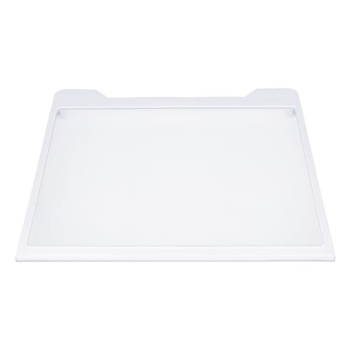 easyPART Kompatibel/Ersatz für SAMSUNG DA67-04253A Glasplatte oben für Gefrierteil 440x385mm mit Rahmen für KühlGefrierKombination von easyPART