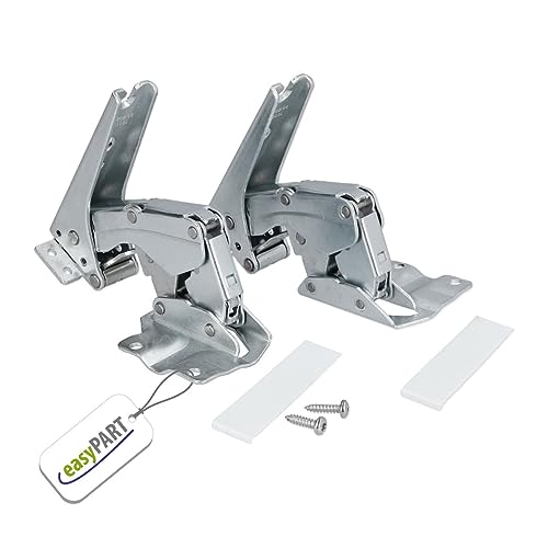 easypart Türscharnier Scharnier Flachscharnier 2er Set kompatibel mit BOSCH Siemens 00481147 481147 für Kühlschrank auch für Miele Constructa Neff easypart Türscharnier Scharnier Flachscharnier 2er Set kompatibel mit BOSCH Siemens 00481147 481147 für Kühlschrank auch für Miele Constructa Neff von easyPART