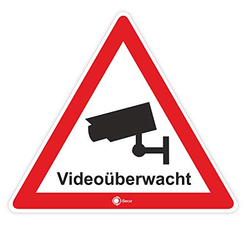 3er Set Aufkleber Videoüberwacht I hin494 I 8 cm I für Fenster Türen I Warnung Achtung Dieses Objekt wird per Video überwacht I Videoüberwachung 3er Set Aufkleber Videoüberwacht I hin494 I 8 cm I für Fenster Türen I Warnung Achtung Dieses Objekt wird per Video überwacht I Videoüberwachung von easydruck24de