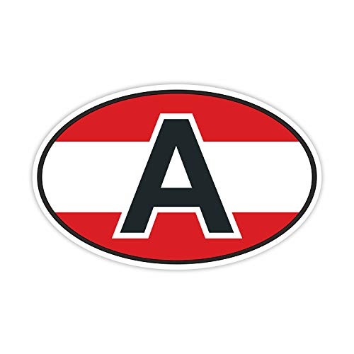 easydruck24de Auto-Aufkleber Länderkennzeichen Österreich farbig I kfz219 I 14,5 x 9 cm I Sticker Fan-Artikel Produkt Flagge Fahne Fahrzeug-Aufkleber easydruck24de Auto-Aufkleber Länderkennzeichen Österreich farbig I kfz219 I 14,5 x 9 cm I Sticker Fan-Artikel Produkt Flagge Fahne Fahrzeug-Aufkleber von easydruck24de