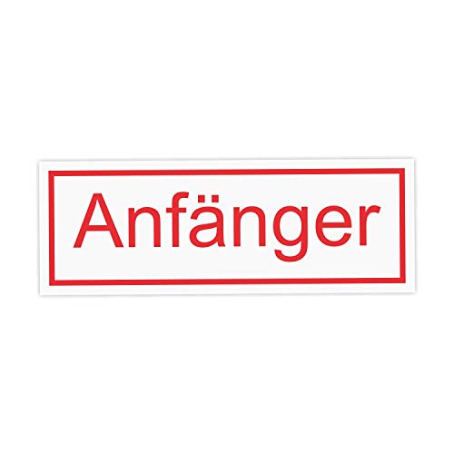easydruck24de Auto-Magnet-Schild Anfänger I 20 x 7 cm I Vorsicht Achtung Fahranfänger I für Kfz Auto LKW I wetterfest, magnetisch I hin443 easydruck24de Auto-Magnet-Schild Anfänger I 20 x 7 cm I Vorsicht Achtung Fahranfänger I für Kfz Auto LKW I wetterfest, magnetisch I hin443 von easydruck24de