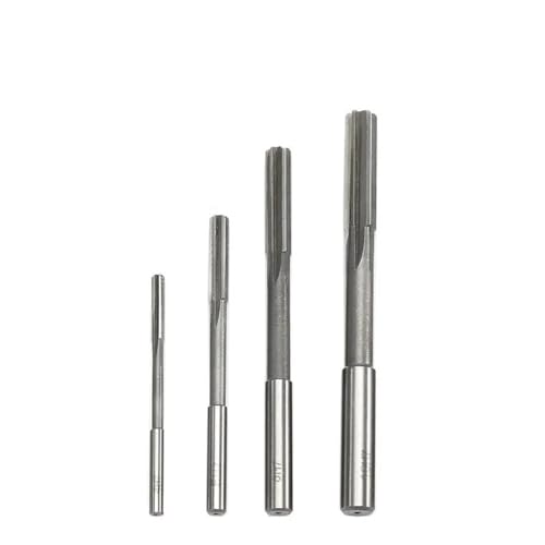 4 stücke HSS Maschine Reibahle Set 4mm 6mm 8mm 10mm H7 Gerade Schaft Fräsen Chucking Reibahle von easyhaha