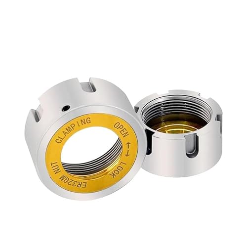 Ball Wheel Bearing Nut ER25 ER32 GM High Precision OZ25 OZ32 Nut Bearing Nut Ball Nut OZ ER Nut ER11 ER16 ER20 ER25 ER32 ER40 (Color : Ball nut, Size : ER32GM (M40x1.5)) von easyhaha