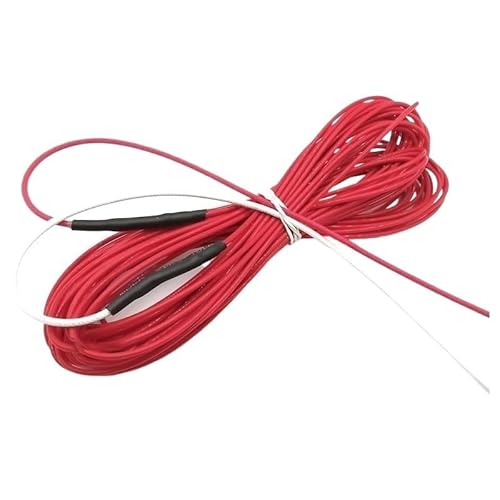 Das PTFE Kohlefaser-Heizkabel 3/6/12/24/36/48K wurde mit Frostschutz-Kohlefaser und weicher und harter Heizung verbunden, M*K(12.5M*24) von easyhaha