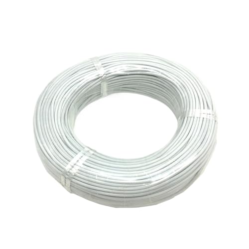 Kabel für Fußbodenheizung aus Silikonkautschuk 24 K 17 Ohm/m Drahtdurchmesser 3 mm/4 mm Silikonkautschuk-Kohlefaserdraht von 10 bis 100 m (4 mm 30 m) von easyhaha