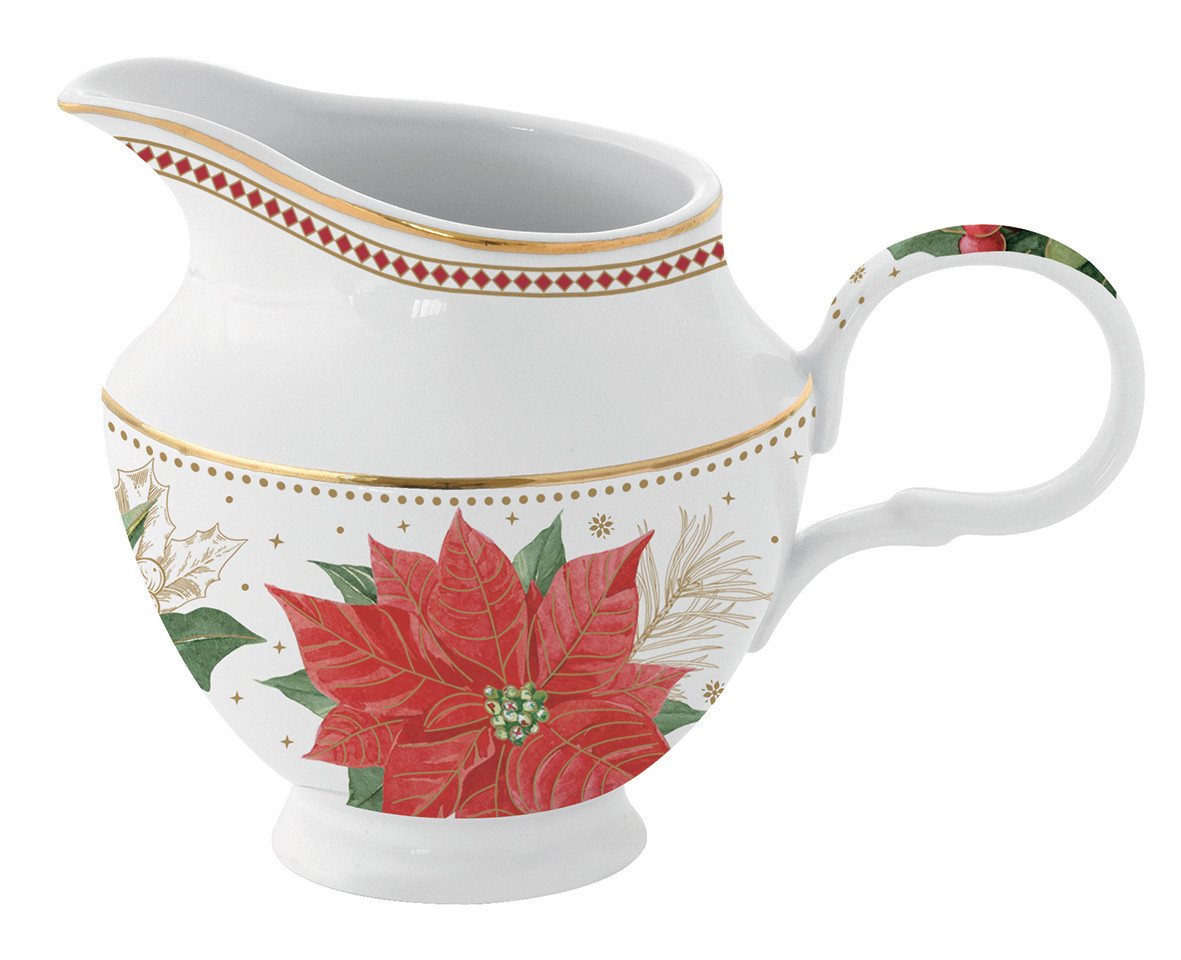 EasyLife Milchkännchen Poinsetta & Berries von EasyLife
