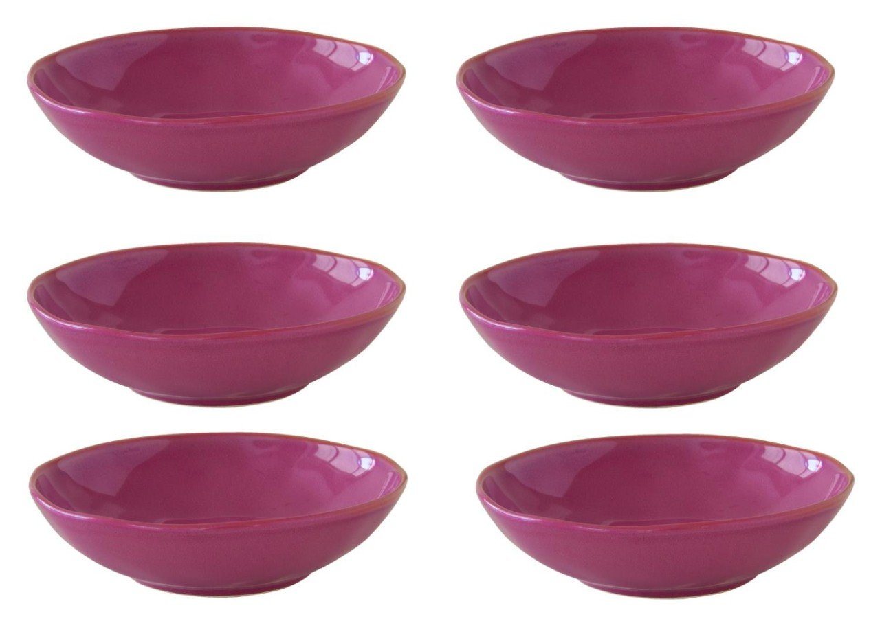 EasyLife Suppenteller Interiors, Pink H:5cm D:19cm Porzellan von EasyLife