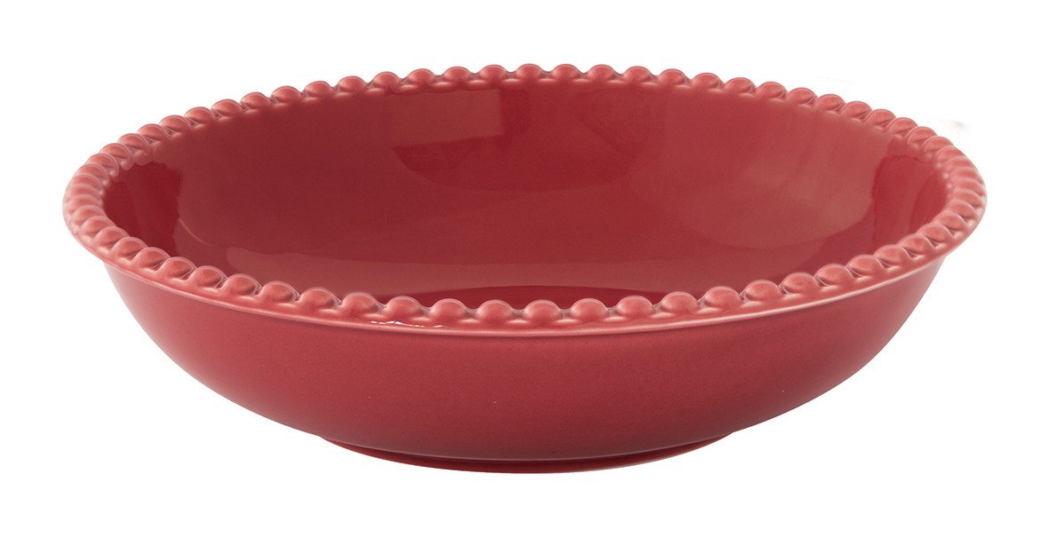 EasyLife Suppenteller Tiffany, Rot D:20cm Porzellan von EasyLife